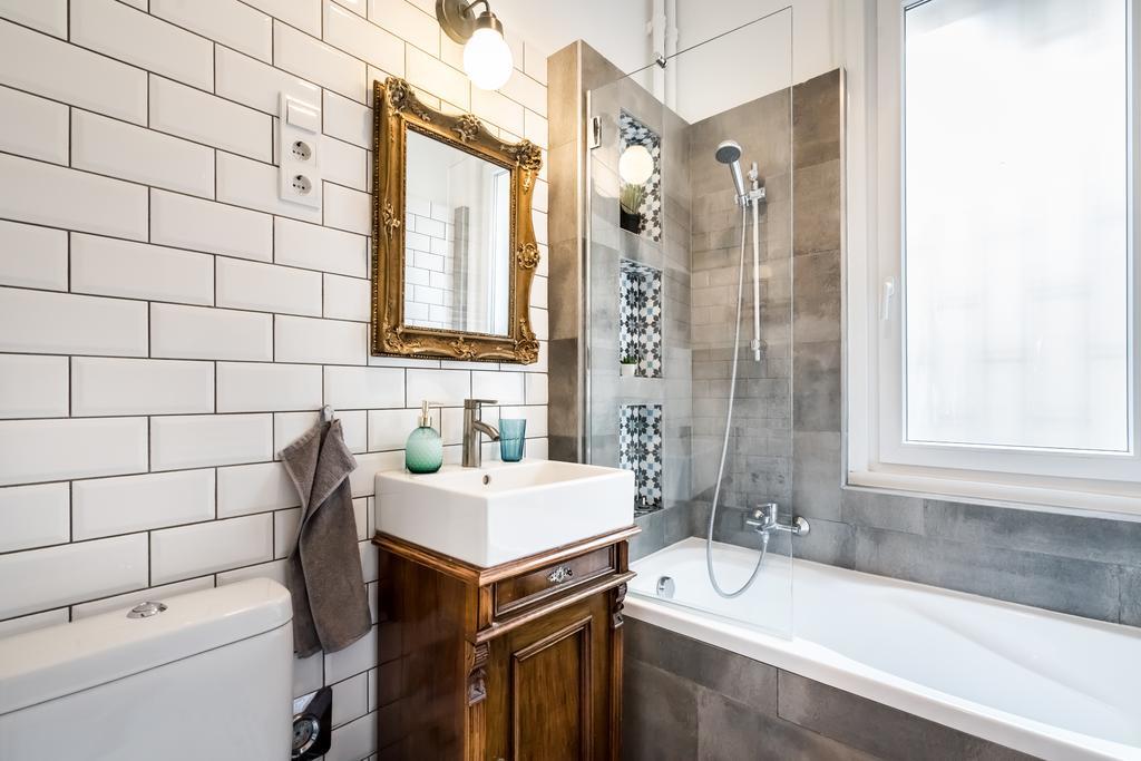 Bpr Charming Design Apartment With Balcony, A/C Boedapest Buitenkant foto