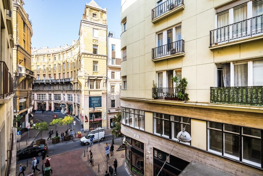 Bpr Charming Design Apartment With Balcony, A/C Boedapest Buitenkant foto