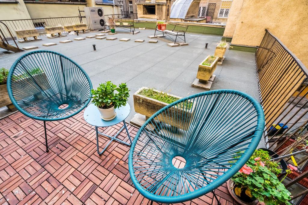 Bpr Charming Design Apartment With Balcony, A/C Boedapest Buitenkant foto